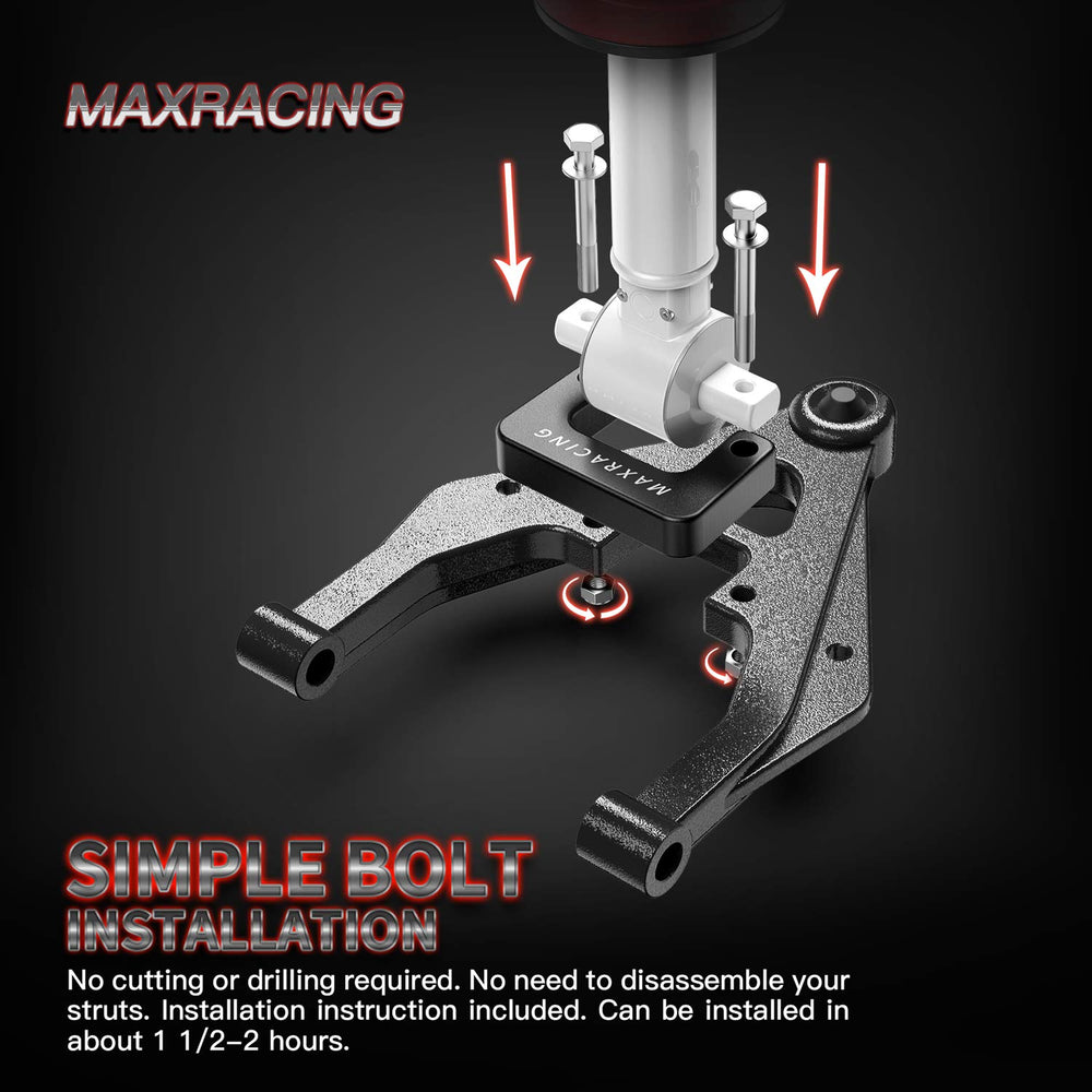 MAXRACING spacer edge anodized finish illustrating corrosion resistance and factory look