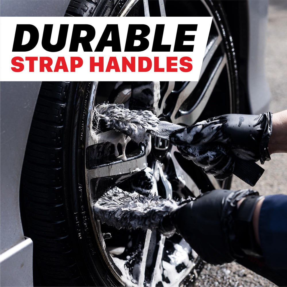 Maxshine wet belt after rinse demonstrating washable durability