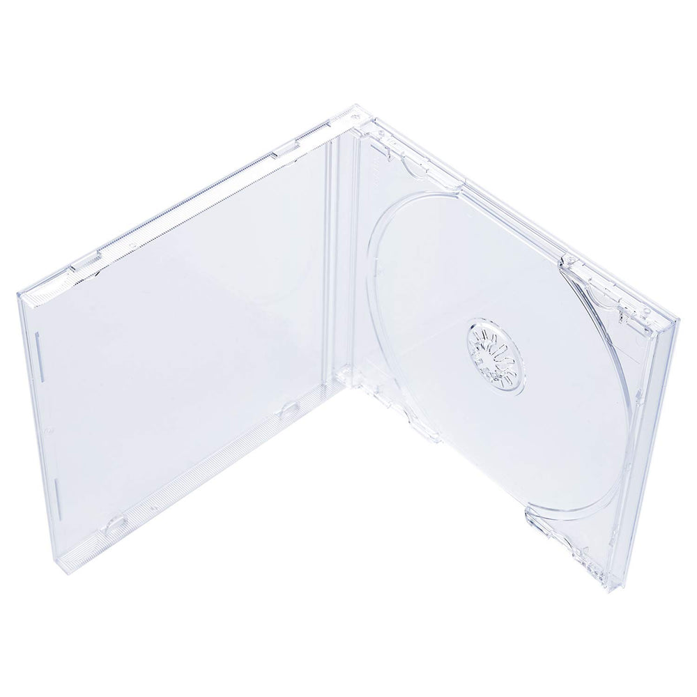 Maxtek jewel case displaying a printed insert and organized presentation benefit