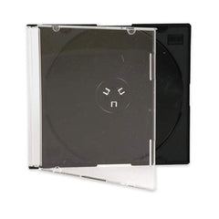 Maxtek slim jewel case front packaging showing clear cover and neat presentation benefit