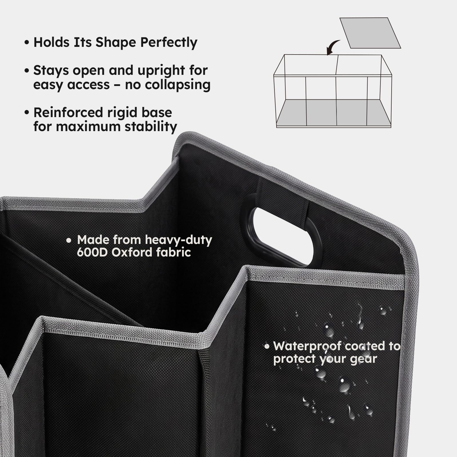 Maxtonne mesh pocket showing visible small-item storage and quick access