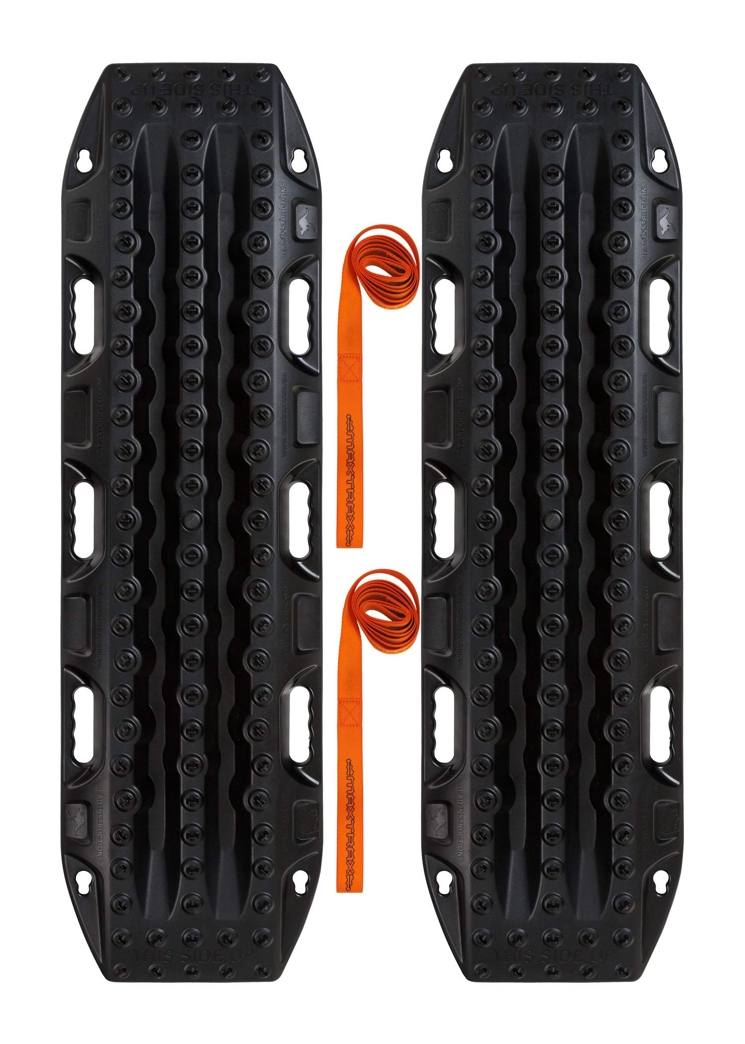 Maxtrax MKII Black front profile showing durable build and ready-to-use benefit