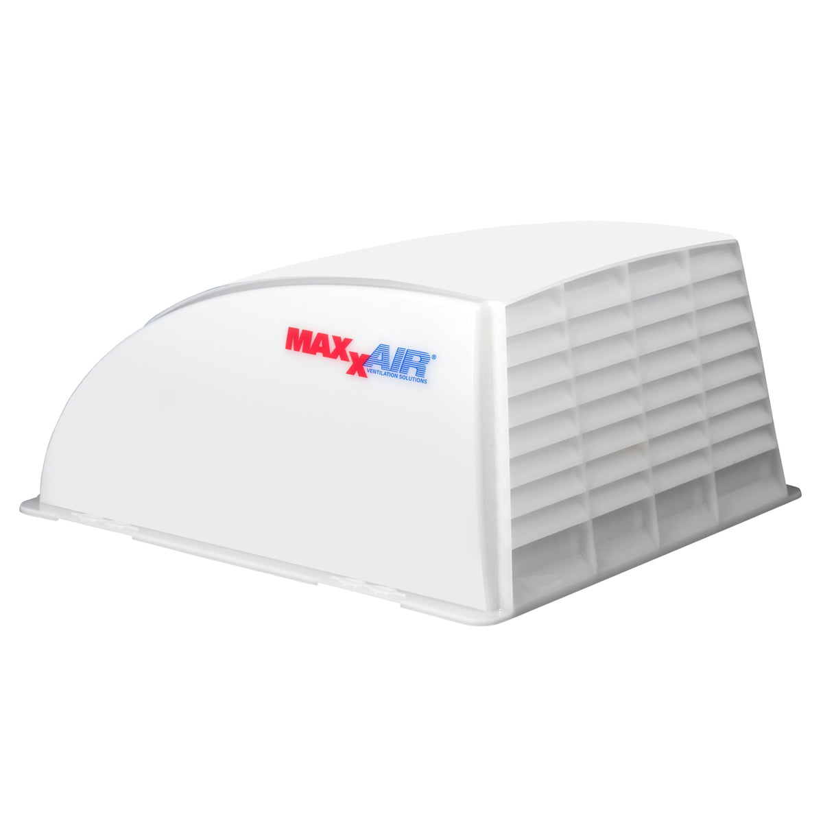 maxxair front profile cover showing sleek design and weather protection