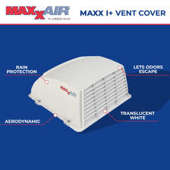 maxxair side angle installed on roof demonstrating easy mounting benefit