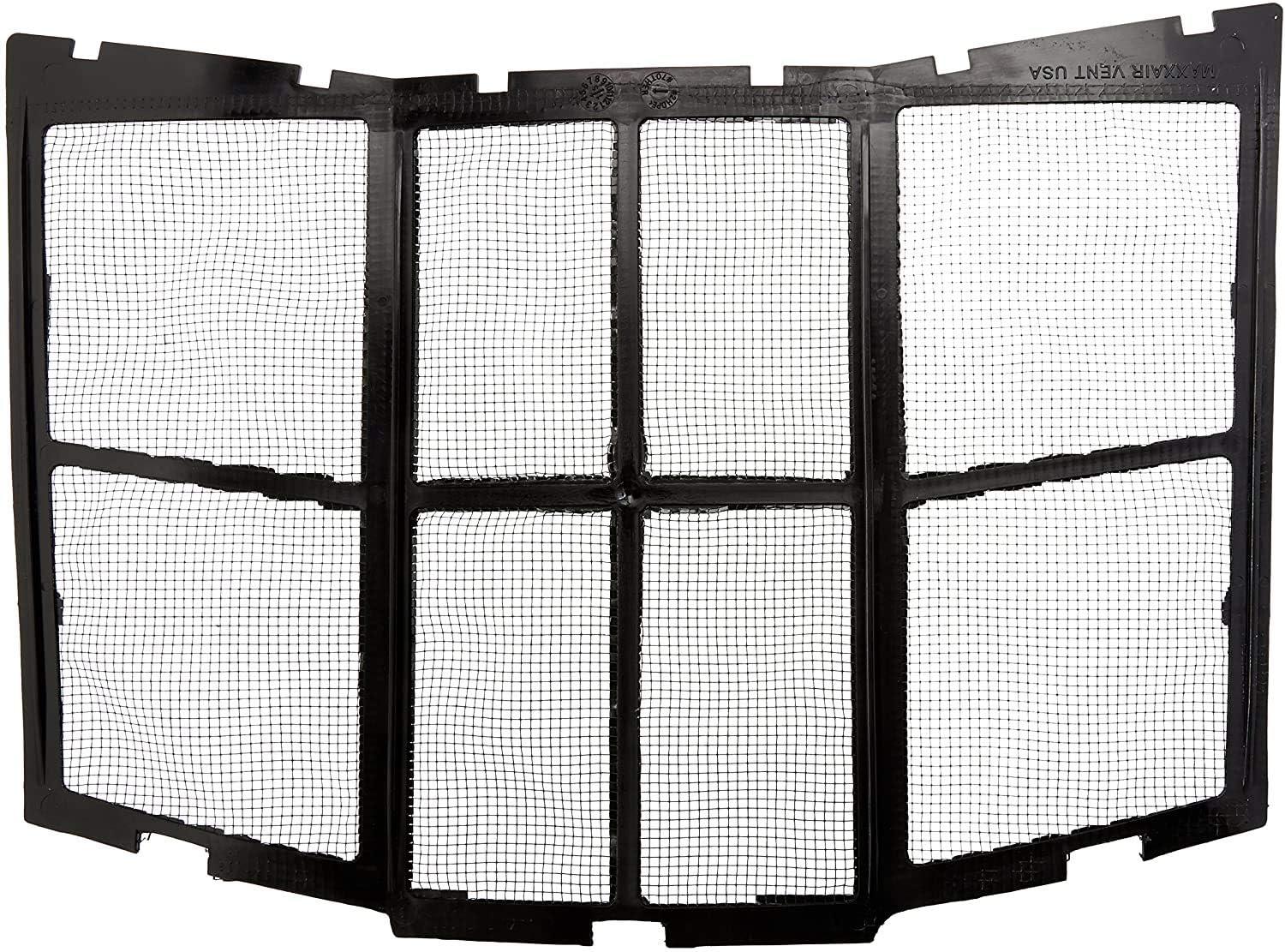 MAXXAIR vent bug screen front view showing protective mesh for cleaner airflow