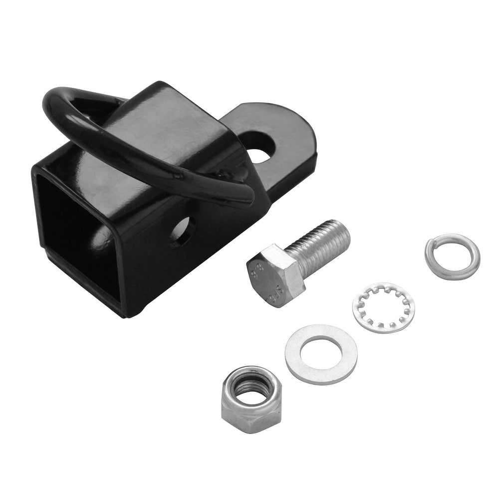 MAXXHAUL size comparison with tape measure showing compact dimensions and fit