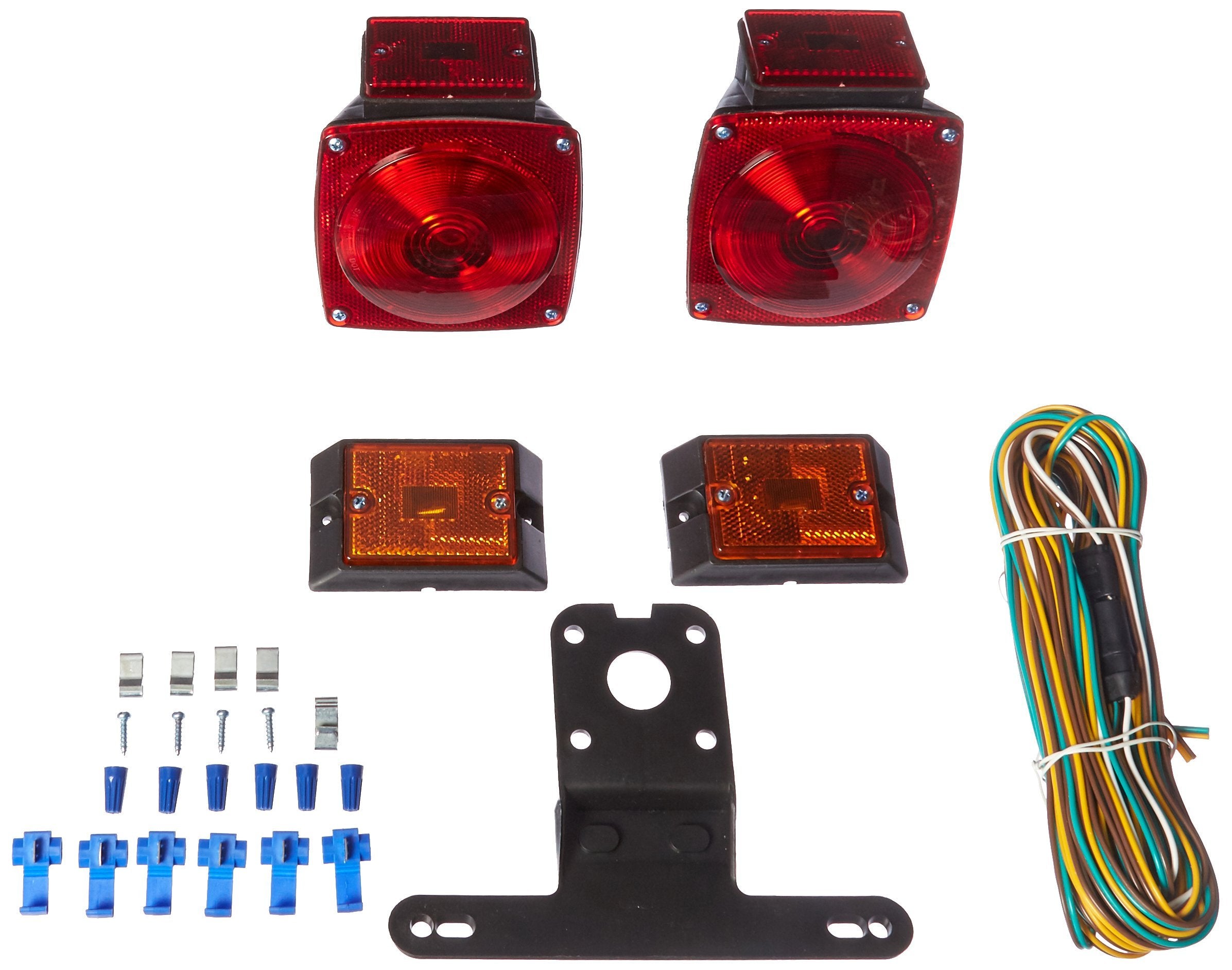 MAXXHAUL front view of assembled kit showing complete rear lighting benefits