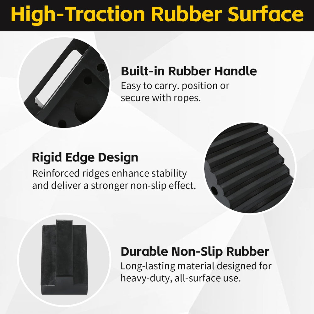 MAXXHAUL molded built-in handle visible for quick placement and removal benefit