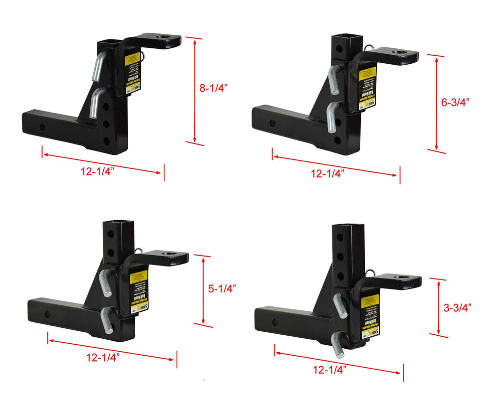 MAXXHAUL dimensions and specs overlay clarifying measurements and ratings