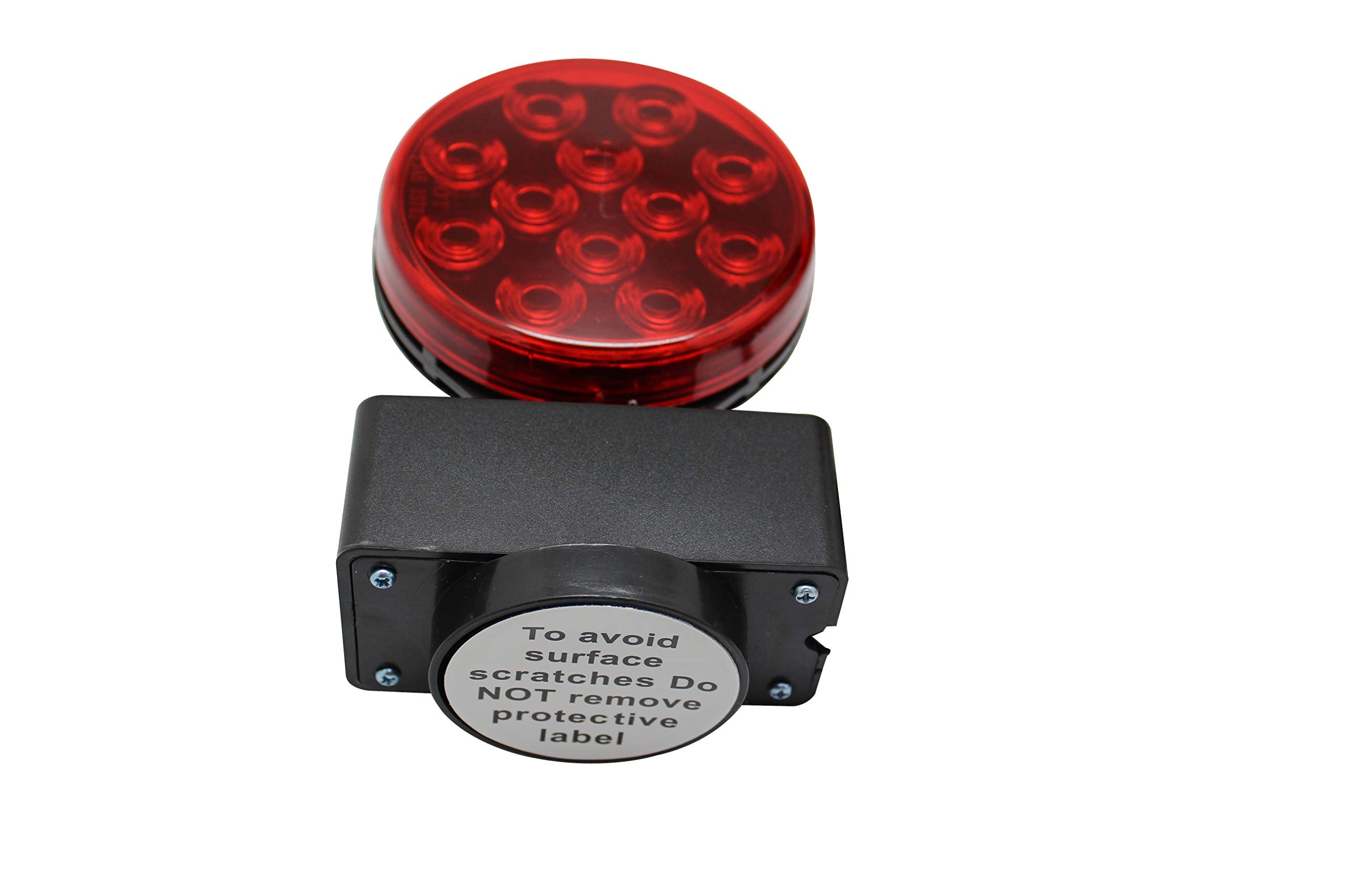 MAXXHAUL LED lens detail highlighting 12 diodes for long-lasting, high-visibility output