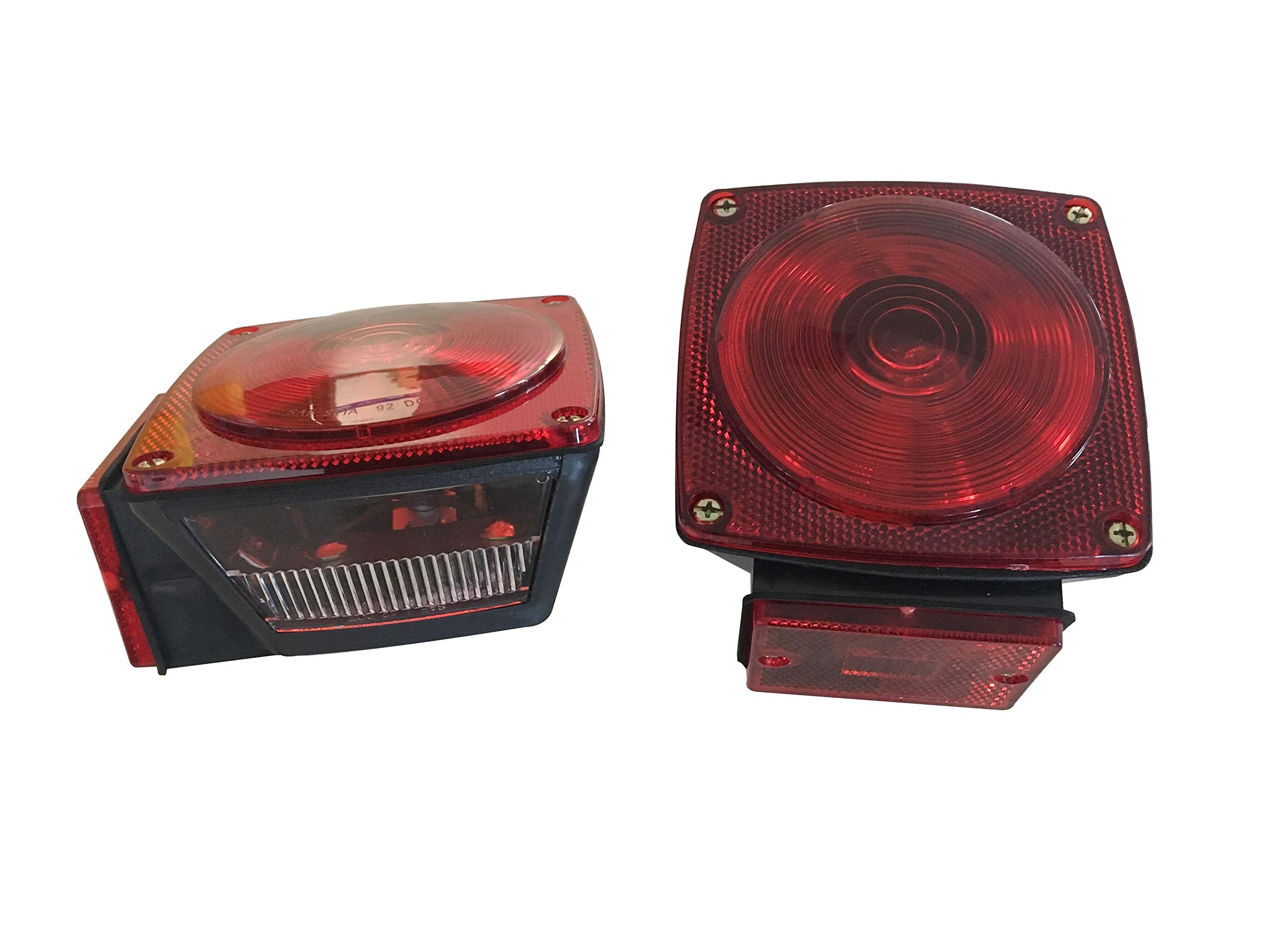 MAXXHAUL license plate light with bracket ensuring legal plate illumination