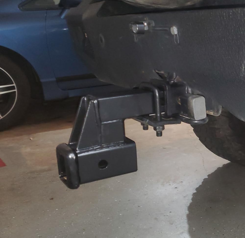 MAXXHAUL riser installed on vehicle demonstrating improved clearance benefit