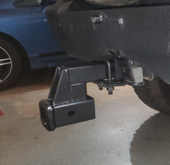 MAXXHAUL riser installed on vehicle demonstrating improved clearance benefit