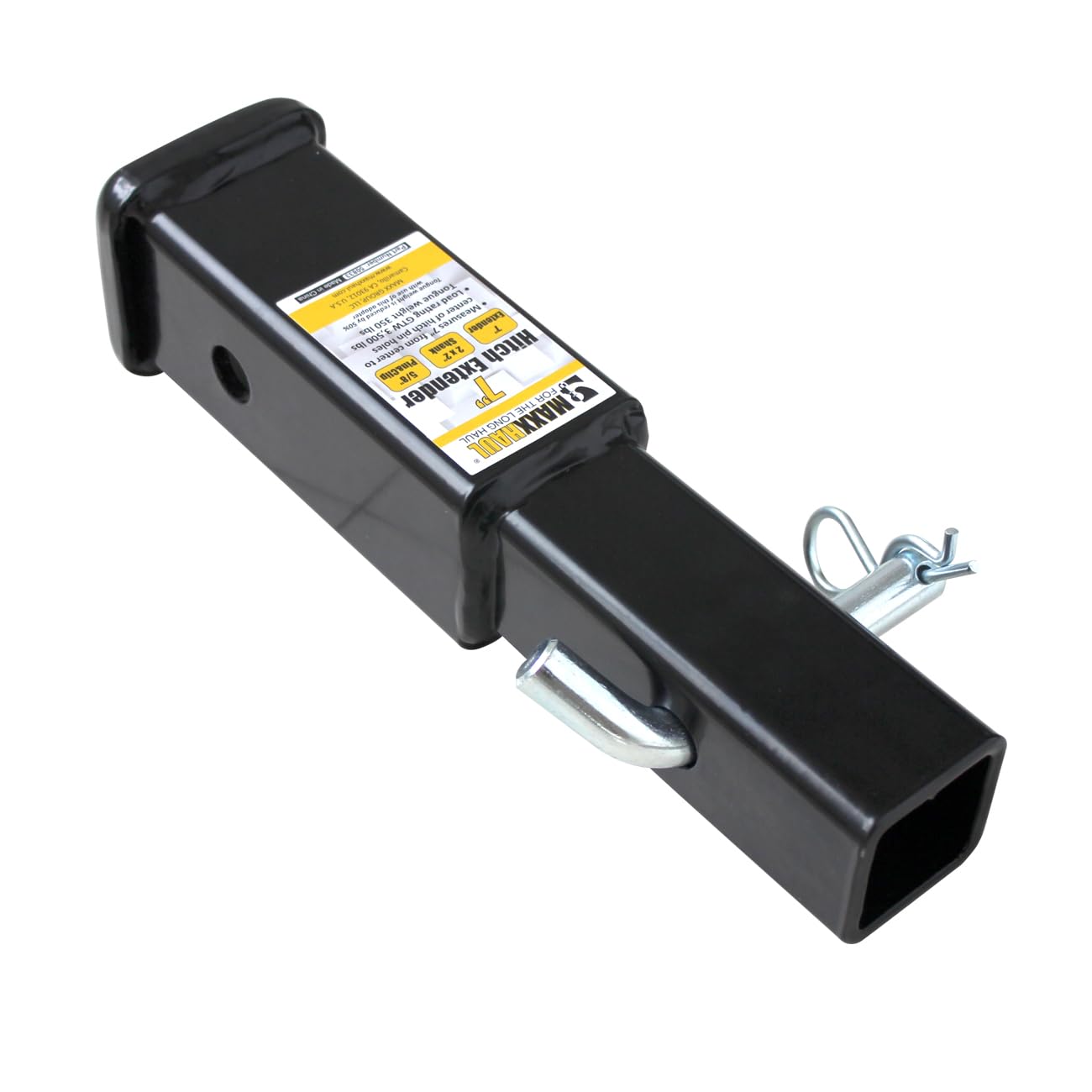 MAXXHAUL beside a ruler for scale showing compact size and practical reach