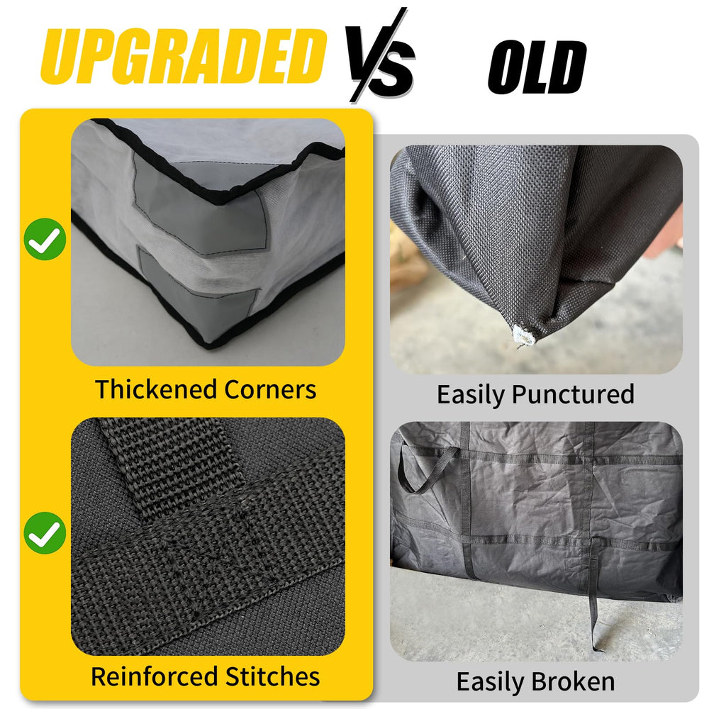 Maxzina rear door bag full view protecting door edges and panels
