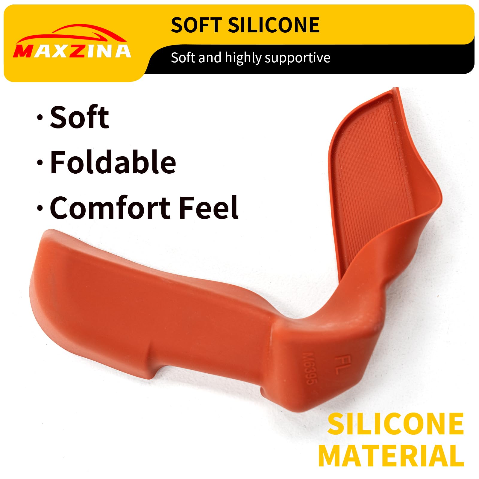 Maxzina shot of tray seated in door pocket groove showing easy installation