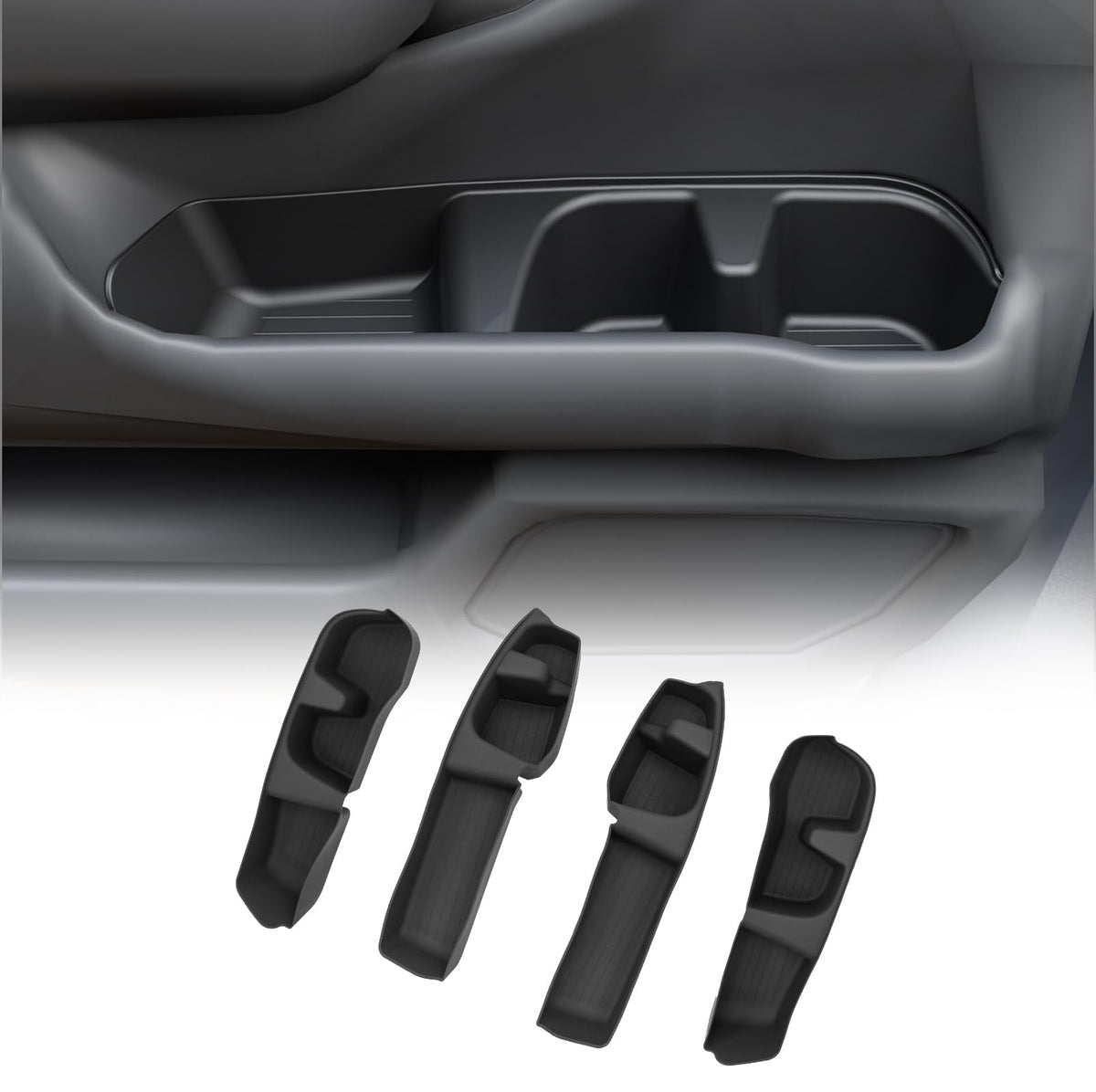 Maxzina front view of door tray showing precise fit and easy access