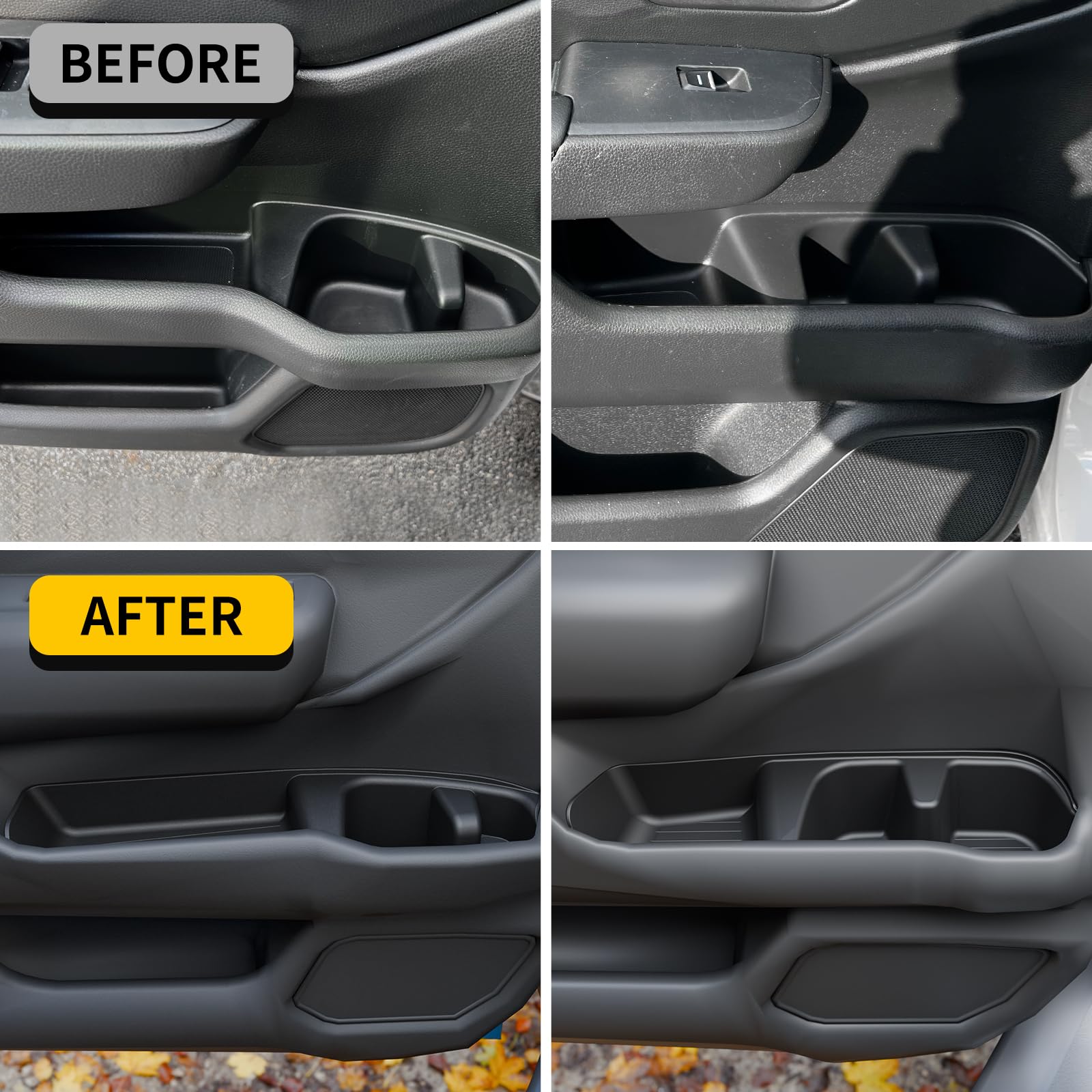 Maxzina lifestyle interior shot highlighting improved cabin tidiness and convenience