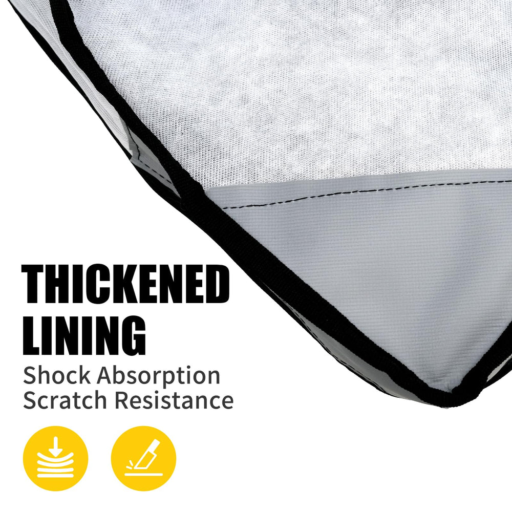 Maxzina soft-lined interior detail protecting paint and trim