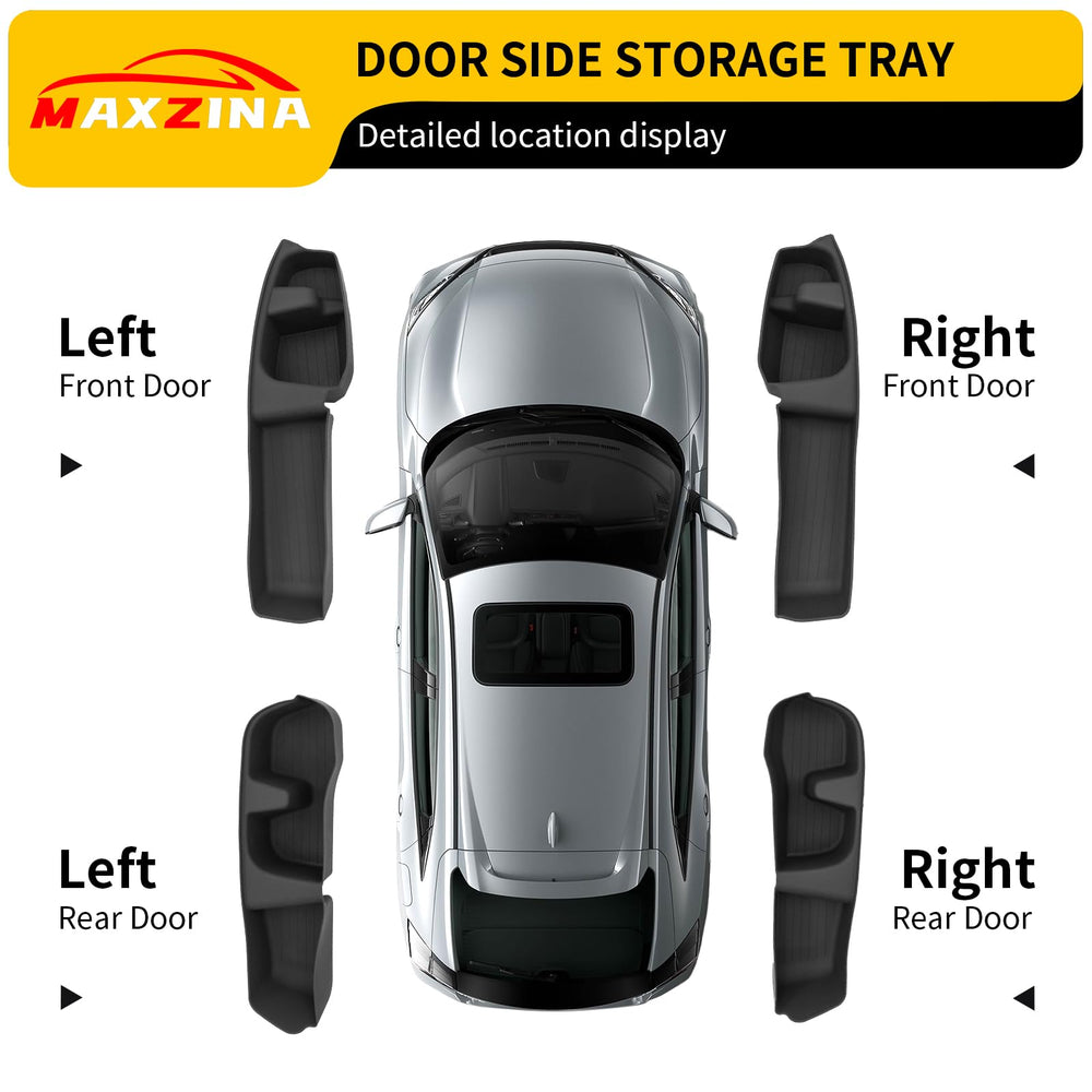 Maxzina tray holding keys and sunglasses for quick access and reduced clutter