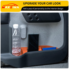 Maxzina tray with smartphone to show size and secure holding benefit