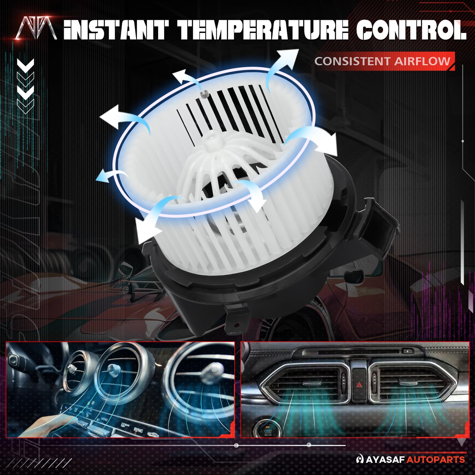 MAYASAF label and part number clear for easy verification and accurate replacement