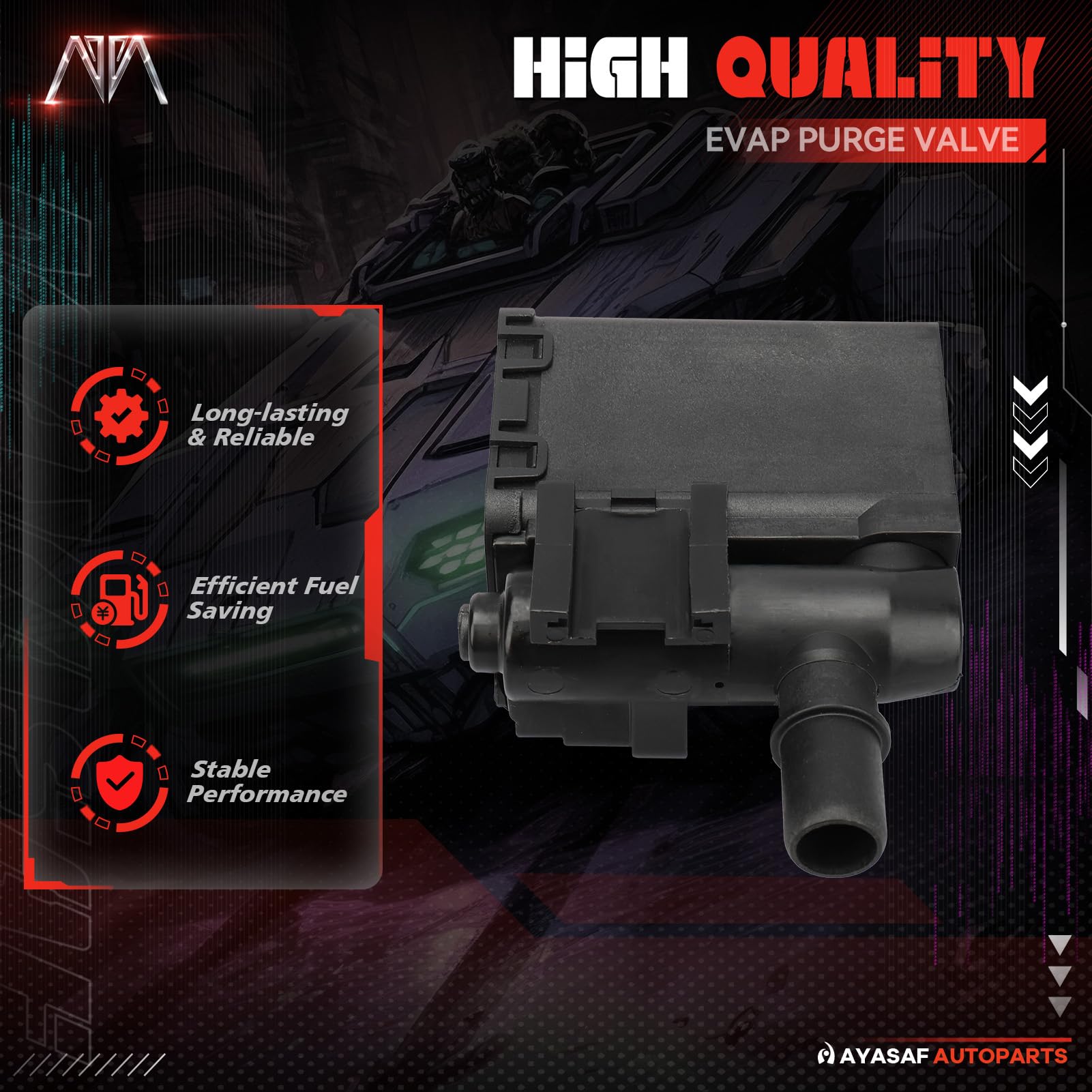 MAYASAF installed under hood demonstrating correct positioning and plug-in convenience