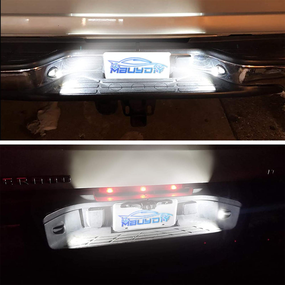 MbuyDIY license light next to coin showing compact size and easy replacement convenience