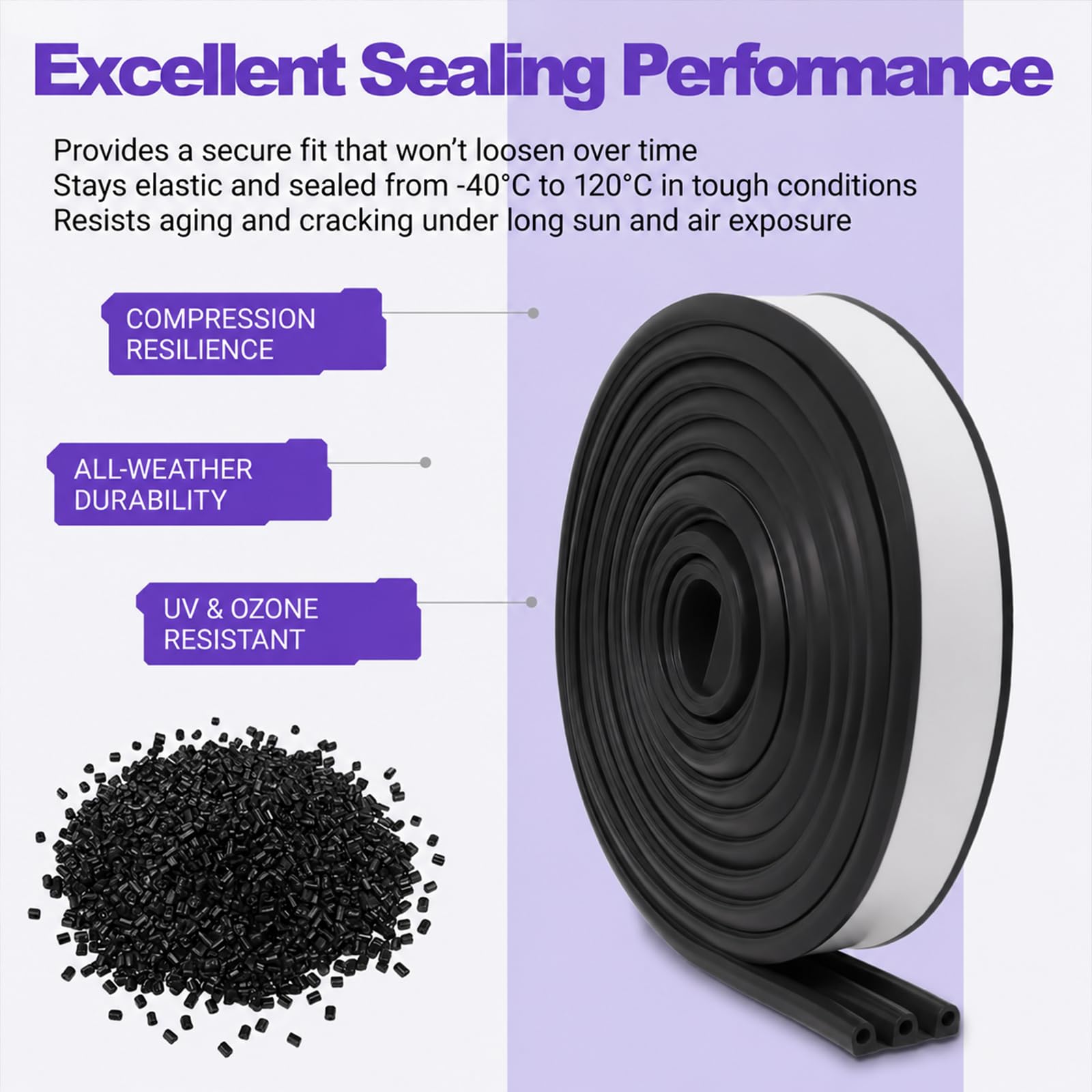 Hand trimming MCCKLE seal with utility shears, offers easy customization and precise fit