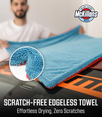 McKillans edgeless perimeter detail demonstrating scratch-free safe contact