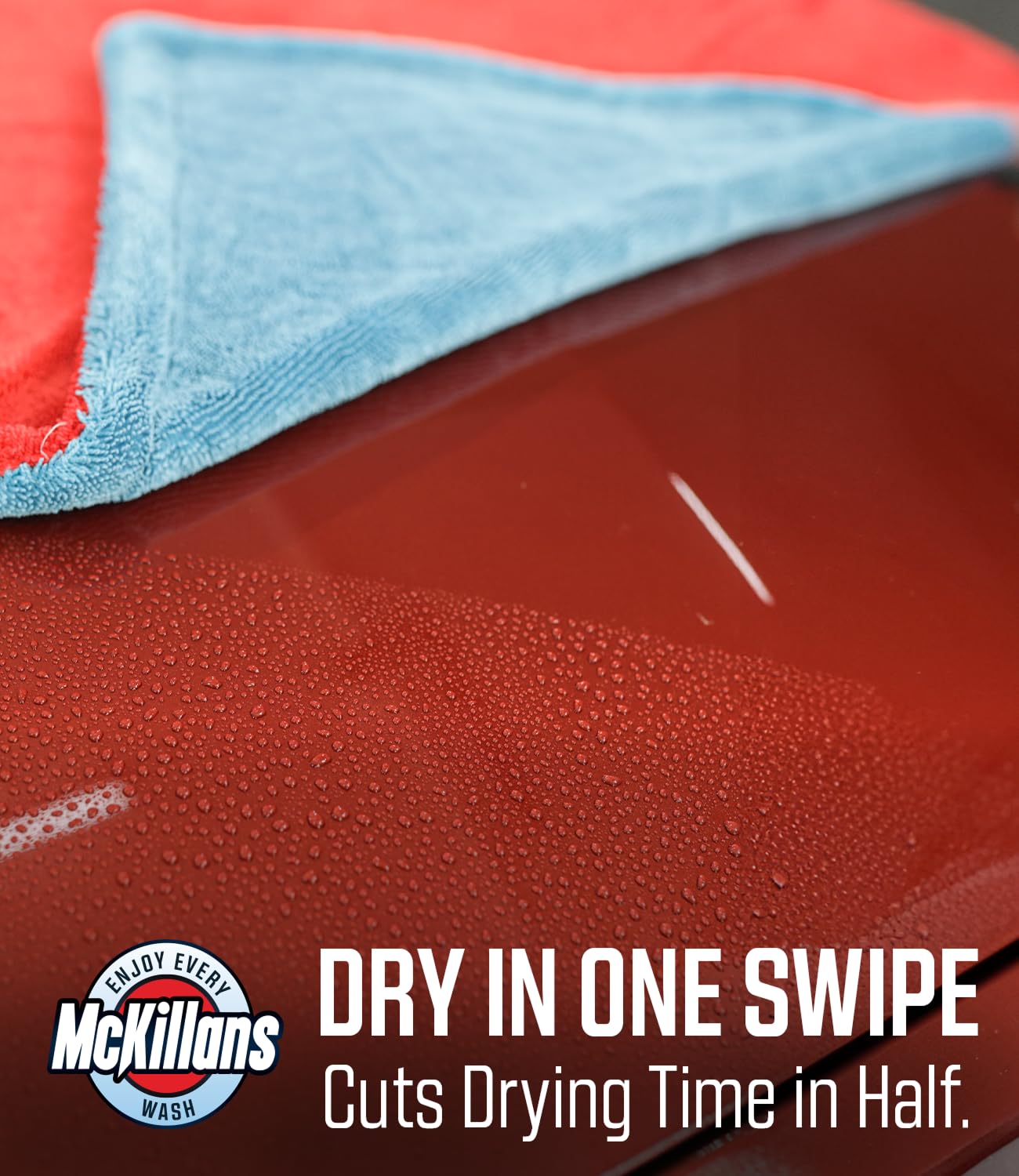 McKillans twisted-loop close-up highlighting plush fibers and high absorbency