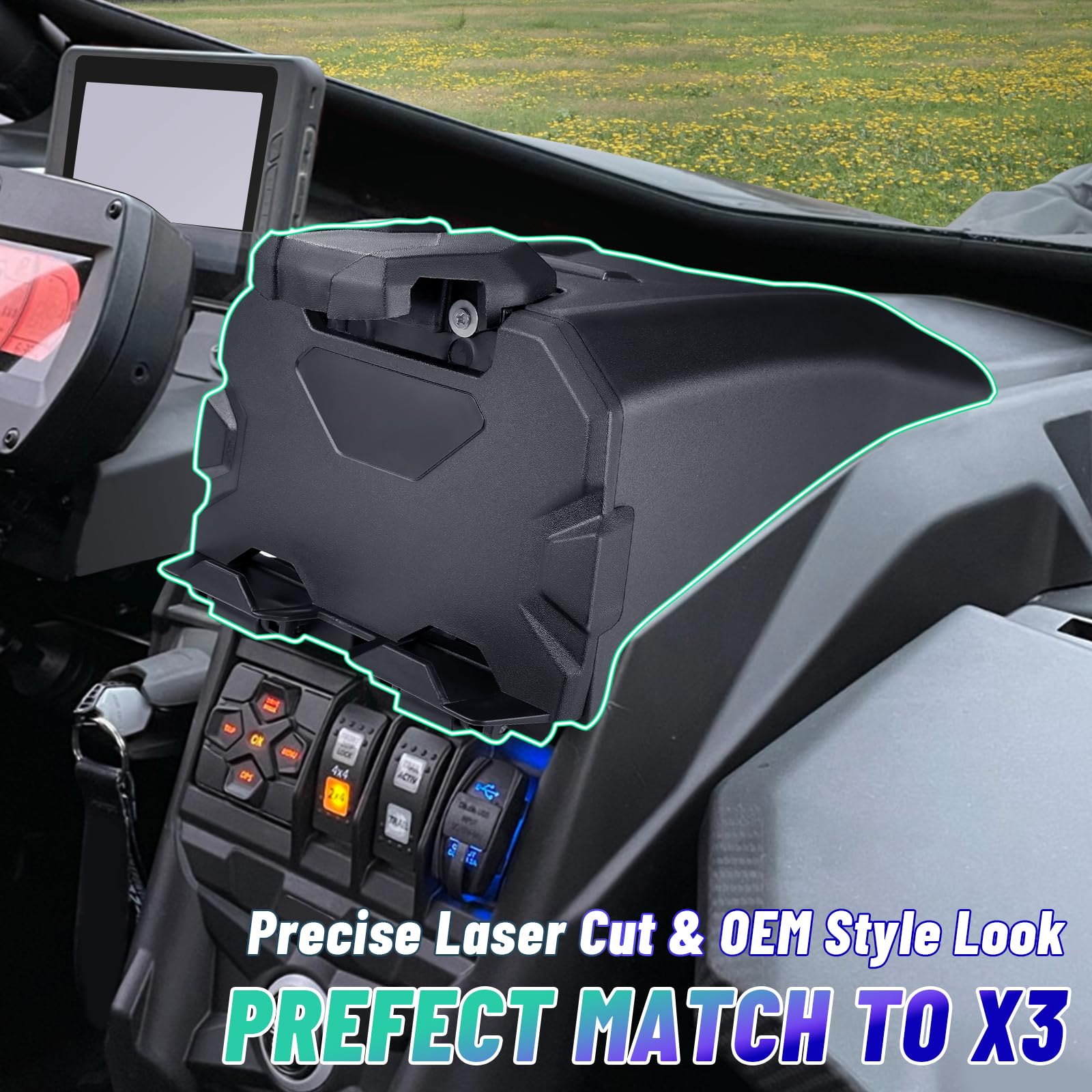 MDPROMCP texture detail of impact-resistant polyethylene highlighting durability