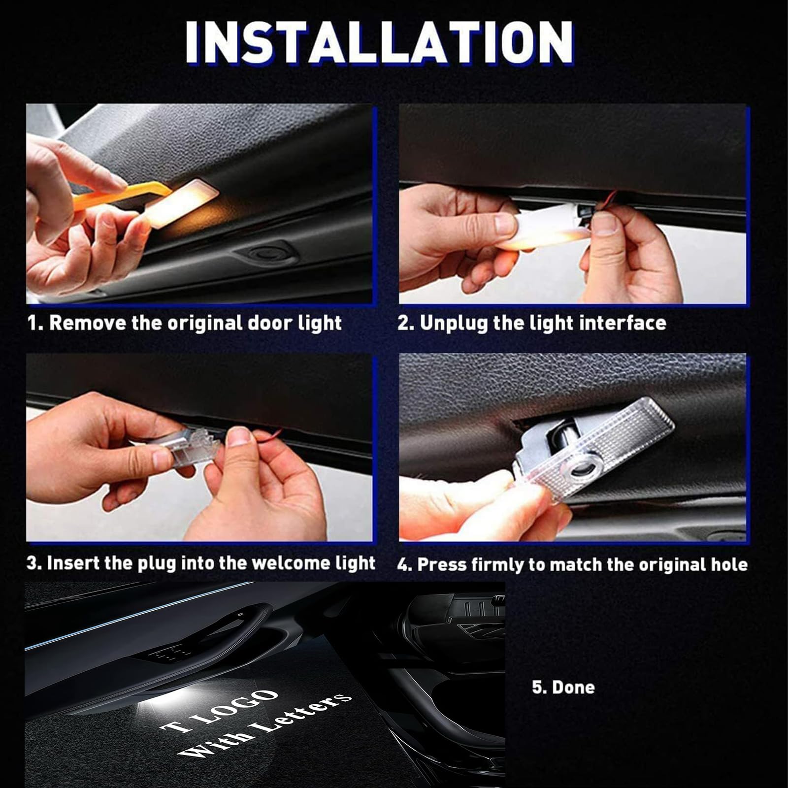 Meagkka door light in driveway setting enhancing safety and style