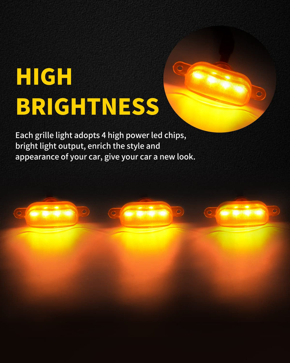 MEALAM close-up of LED lens highlighting precise light output