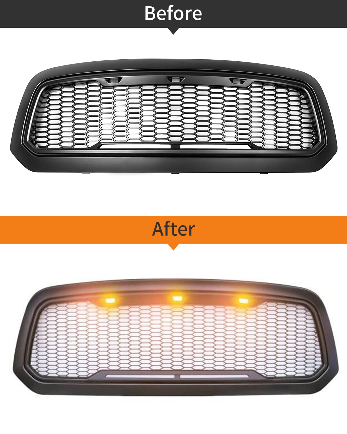 MEALAM lights beside hands showing compact size and easy fit
