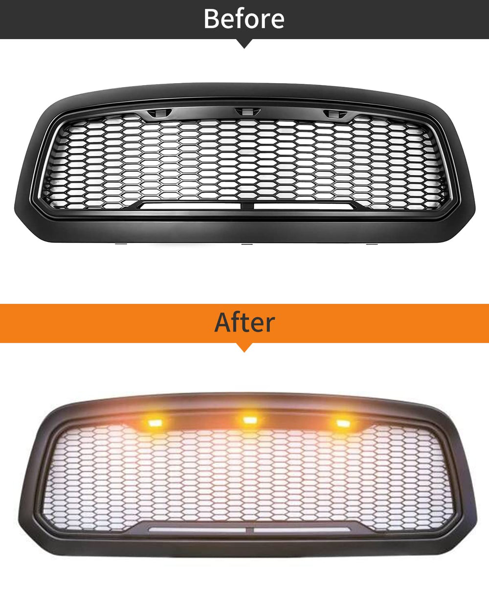 MEALAM lights beside hands showing compact size and easy fit