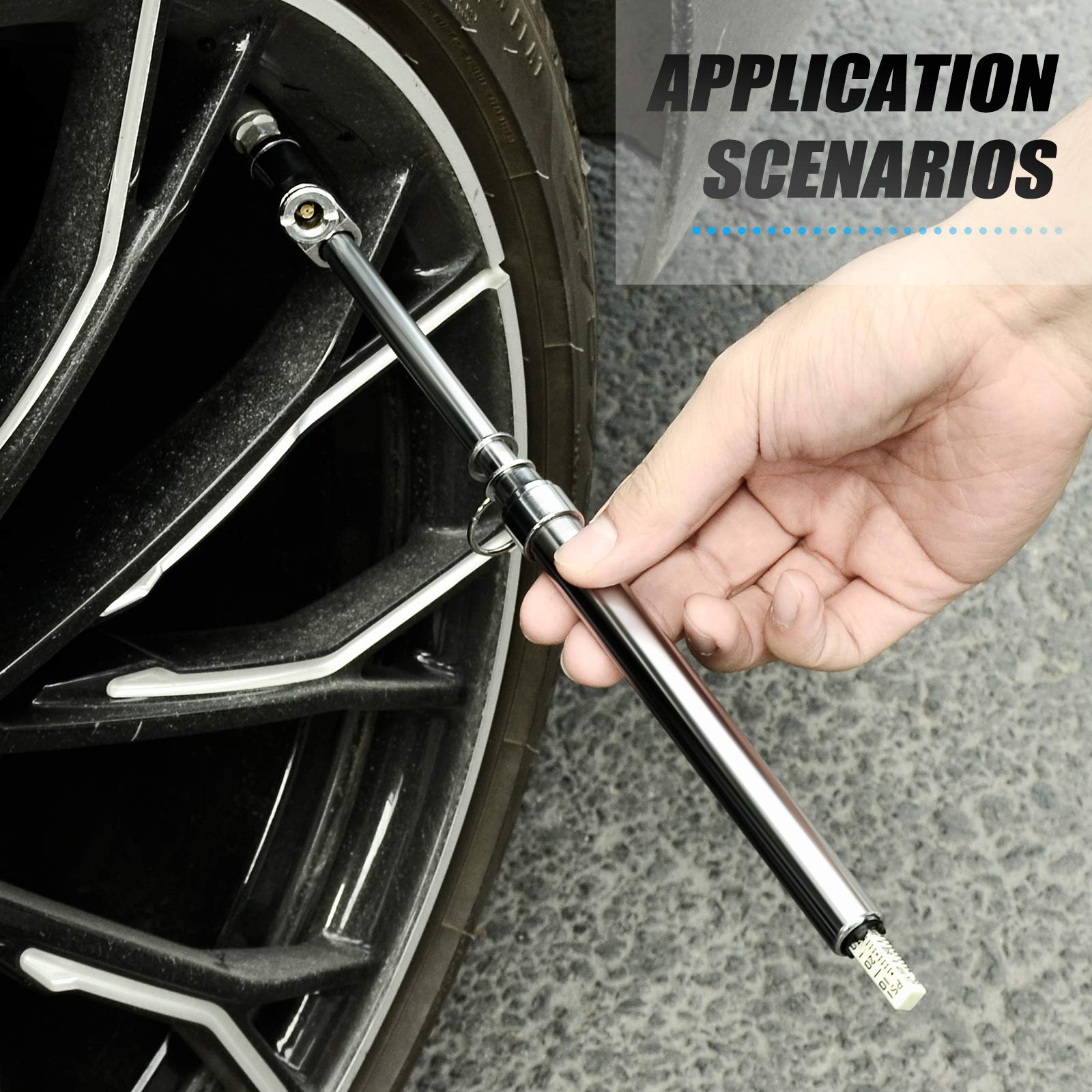 MEANLIN MEASURE ten gauges arranged to show pack quantity and fleet-ready convenience