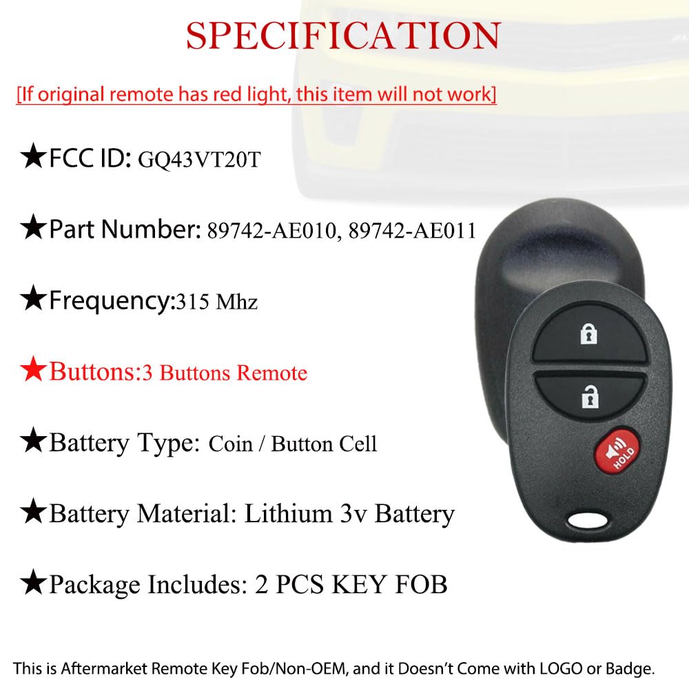 MechanMagic rear label and FCC ID showing compatibility details for rapid vehicle matching and purchase confidence