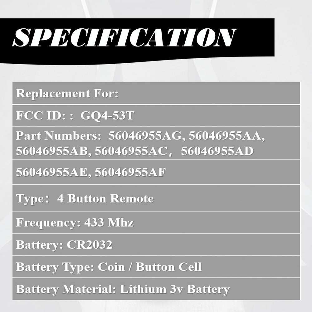 MechanMagic view of battery installed inside fob, ensures immediate use