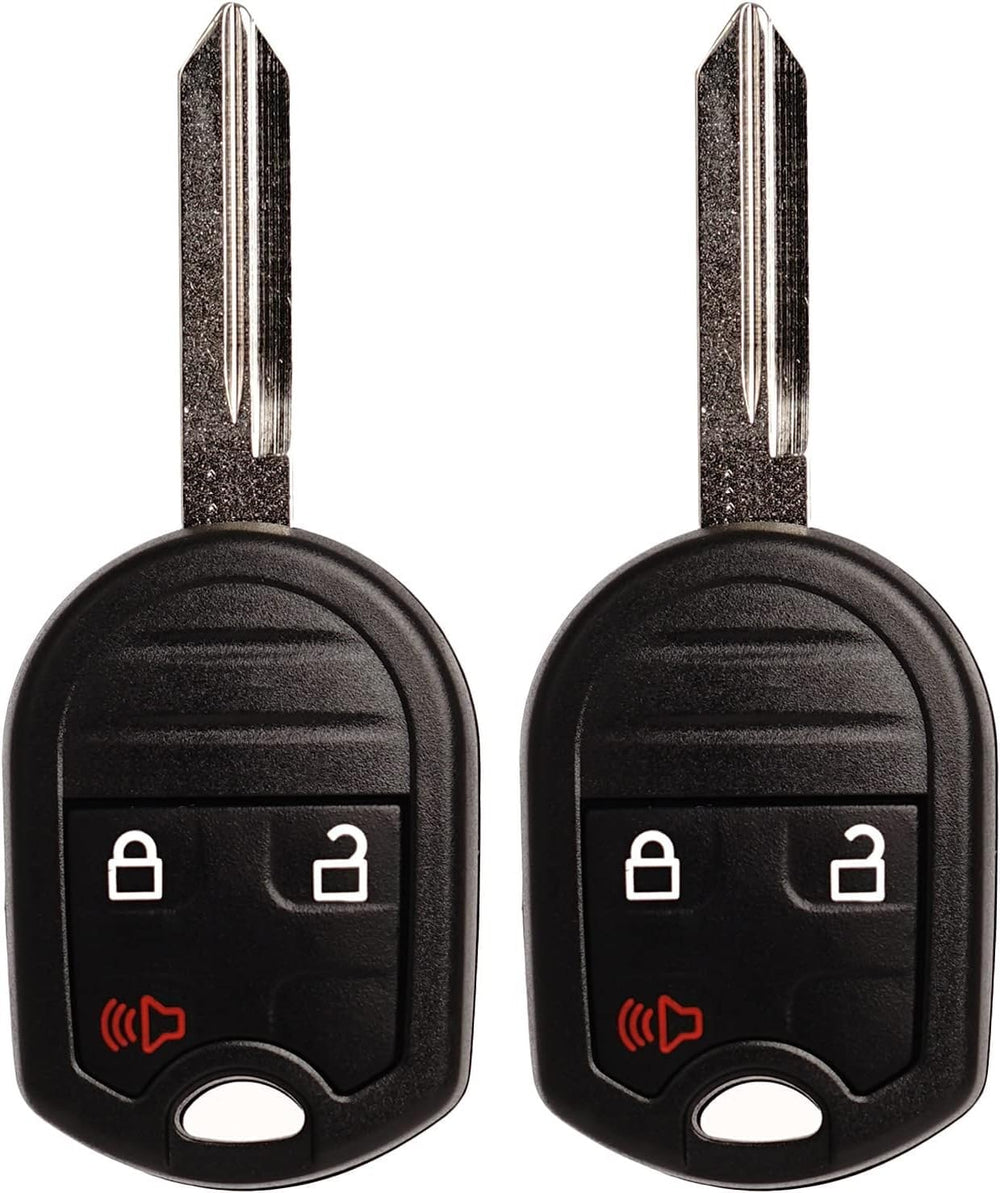 MechanMagic front view of two replacement remotes showing included pair and benefit of value