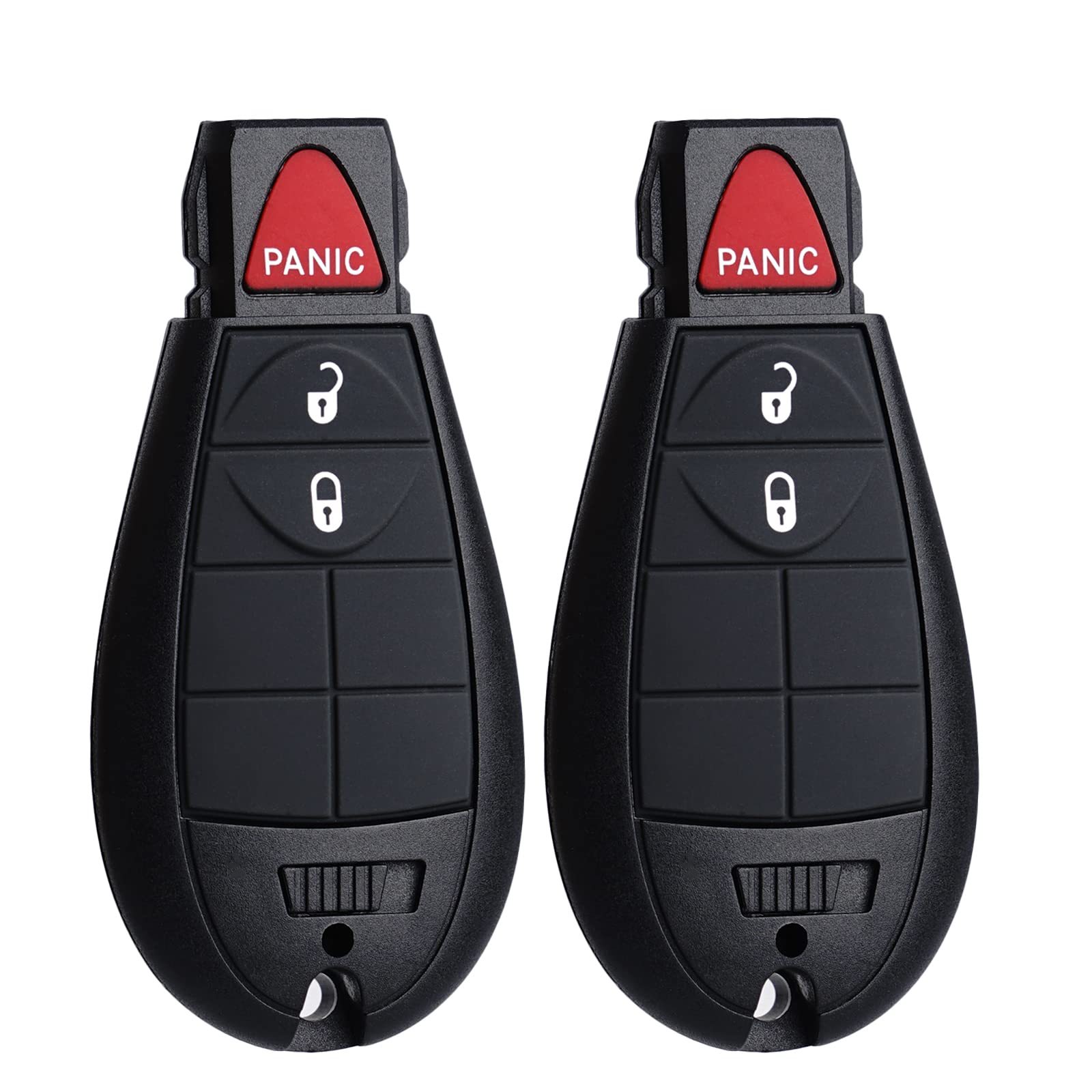 MechanMagic front view showing the full replacement key fob and buttons, clear identification benefit