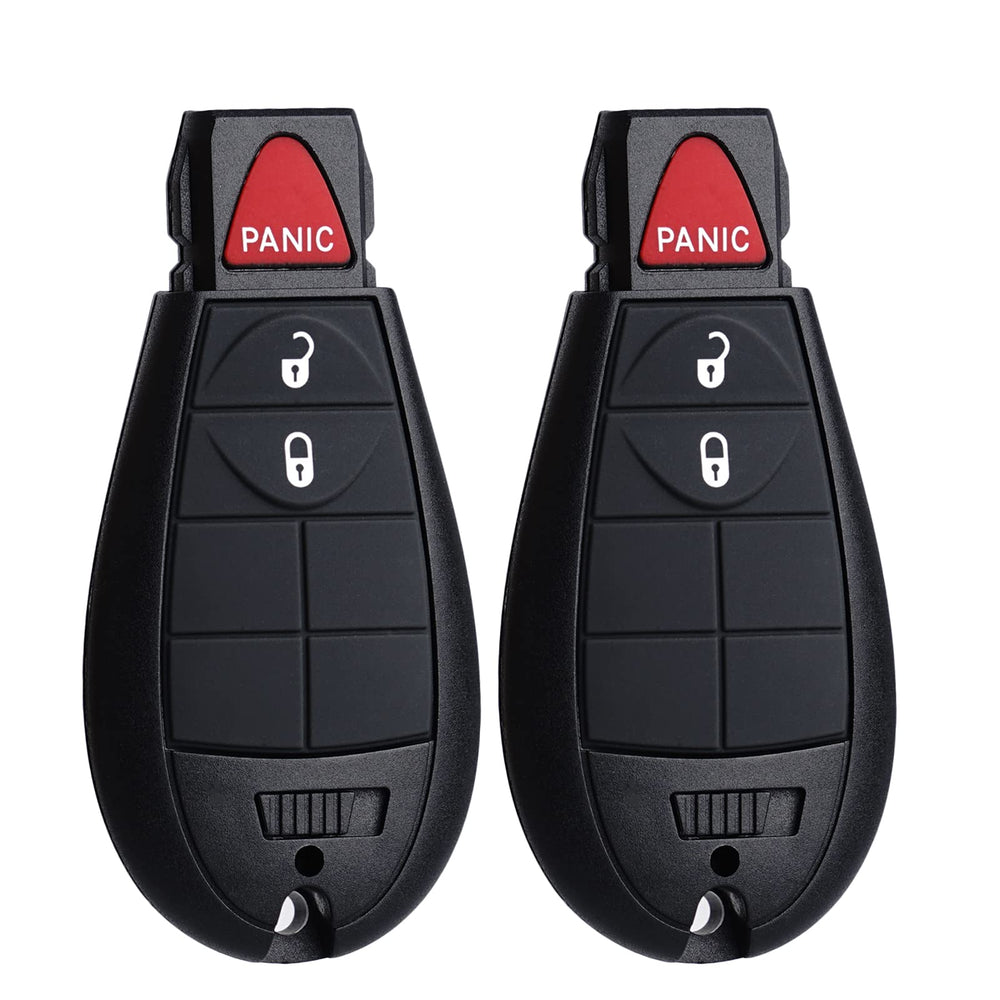 MechanMagic front view showing the full replacement key fob and buttons, clear identification benefit