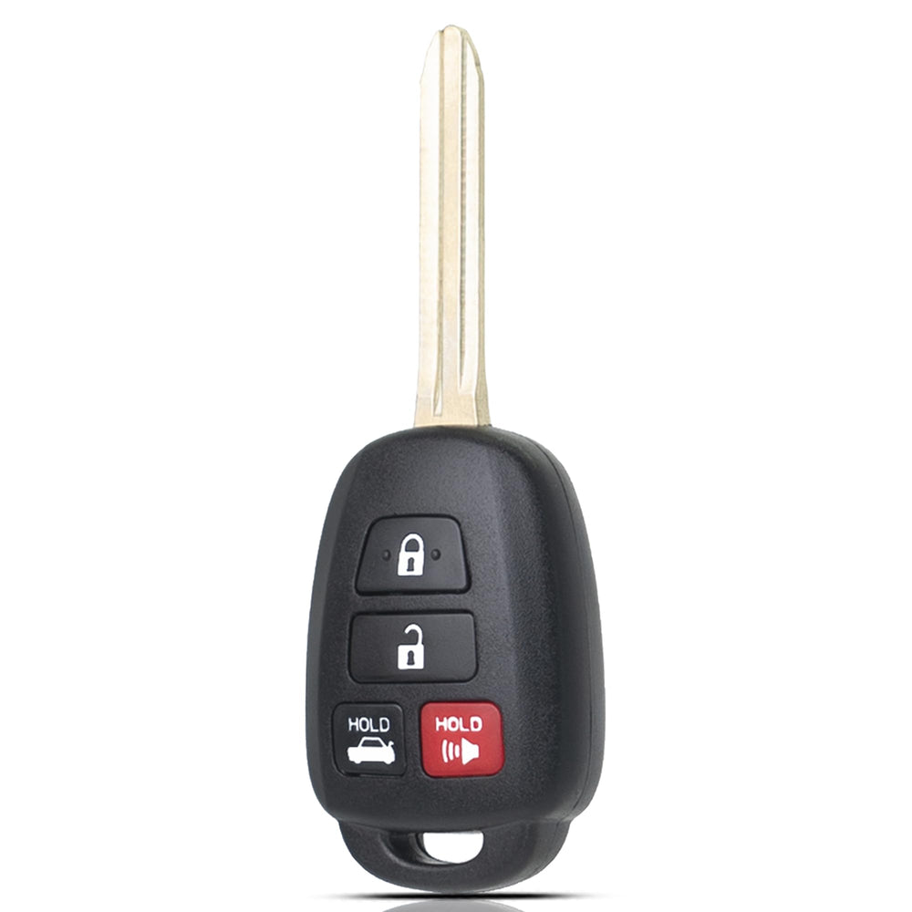 MechanMagic front view of key fob showing 4-button layout and easy operation