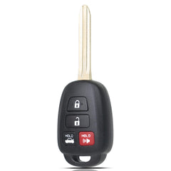 MechanMagic front view of key fob showing 4-button layout and easy operation