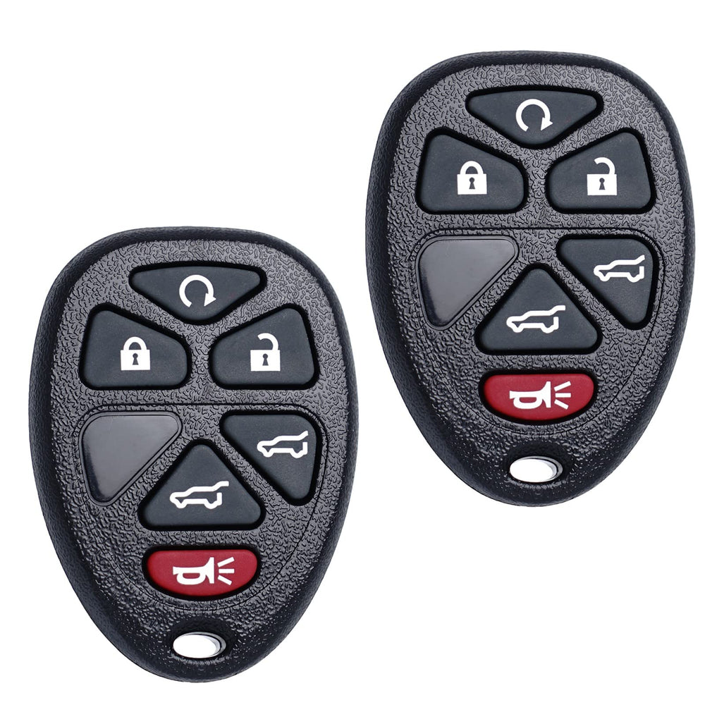 MechanMagic front view of key fob showing button layout and easy replacement benefit