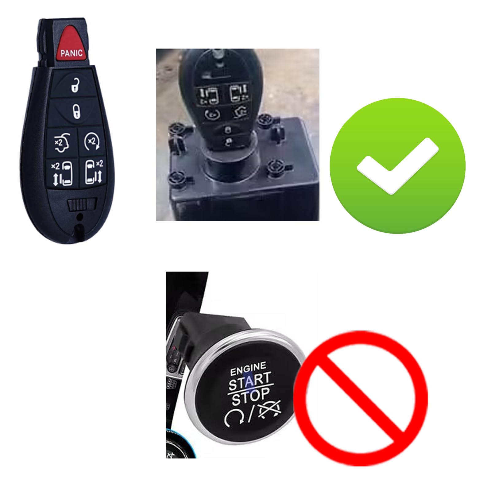 MechanMagic key fob attached to a keyring in everyday setting — convenient spare or replacement benefit