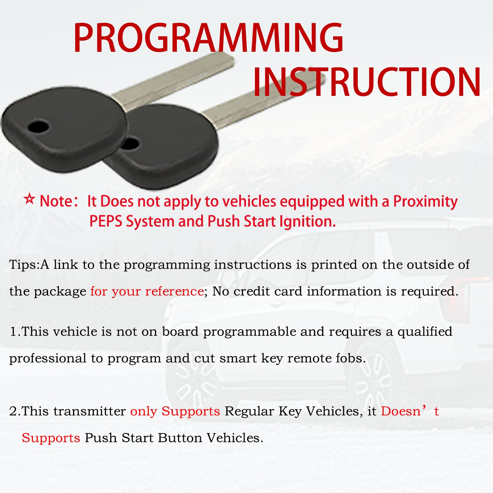 MechanMagic key inserted in car ignition demonstrating fit and ease of replacement