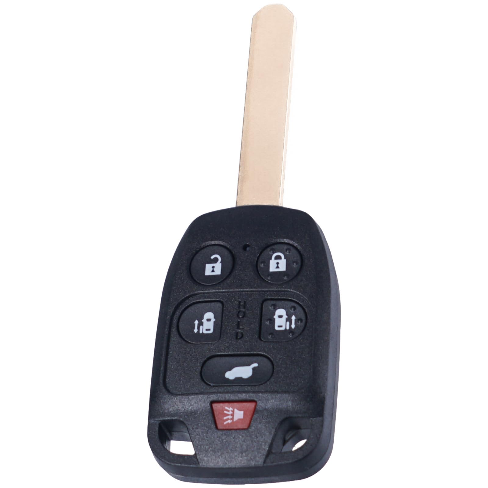 MechanMagic remote next to Honda Odyssey in garage showing real-world compatibility