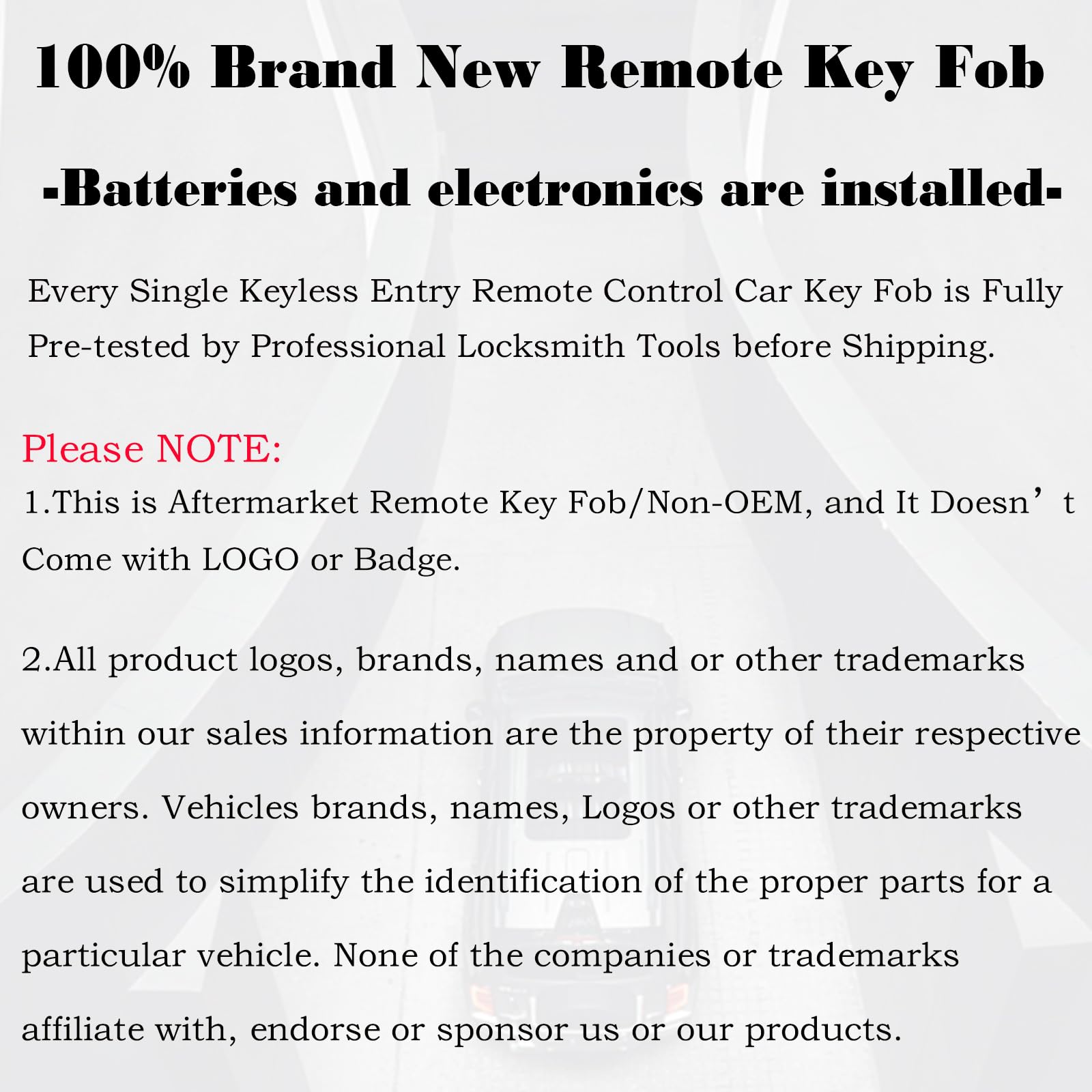 MechanMagic remote on vehicle trunk illustrating quick lock/unlock convenience