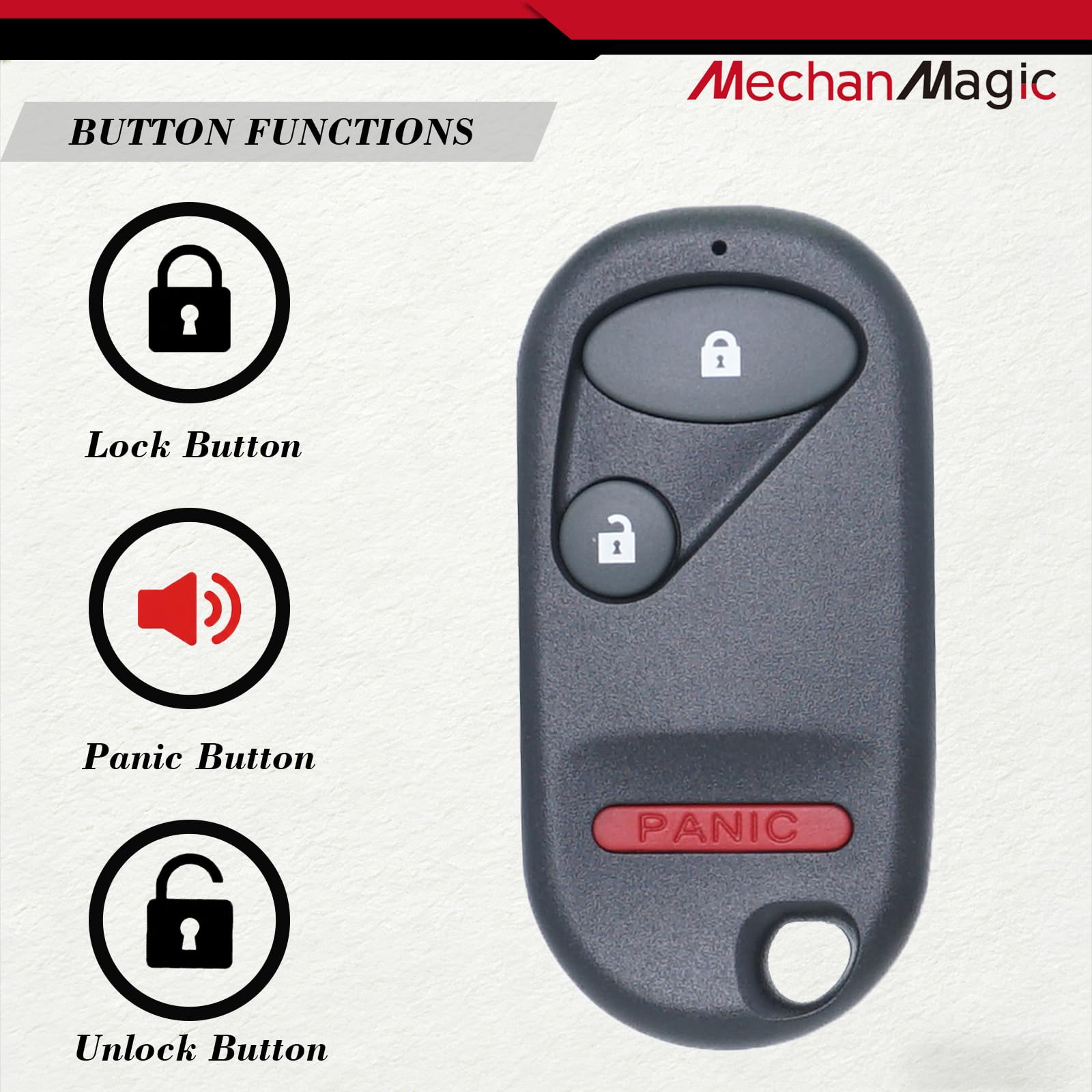 MechanMagic size comparison next to a metal key to confirm fit and portability
